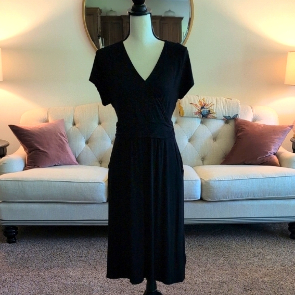 Boden Black Dress Size 12L